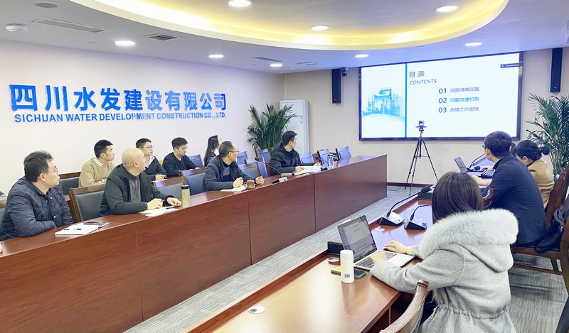 公司召開項(xiàng)目綜合管理信息系統(tǒng)建設(shè)使用交流會(huì)